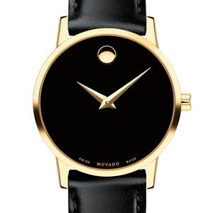 Men’s Movado Gold and Black Watch